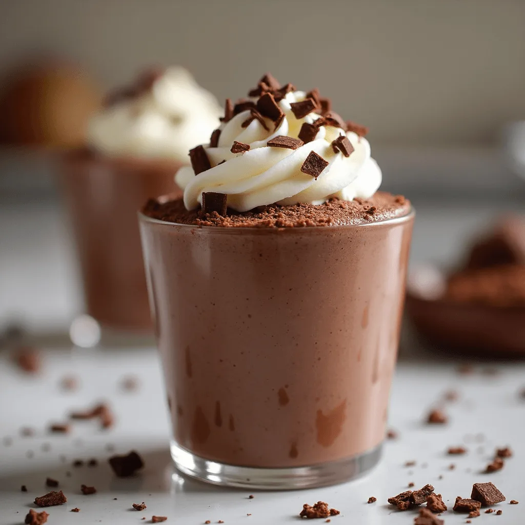 Quick Keto Chocolate Mousse – A rich, creamy, and low-carb chocolate dessert
