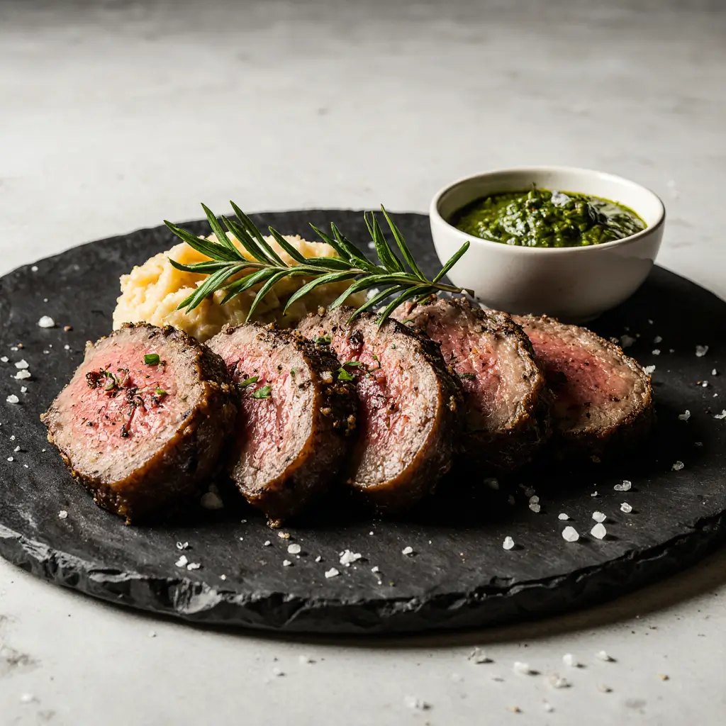 a_juicy_medium-rare_beef_steak_with_perfect_grill_marks_sliced_and_arranged_on_a_dark_slate_plate_g_9ld6gagg893o13t3wbxe_0